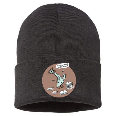 Pigeon So Many Books So Little Time It's Good Day To Read Book Piggie Gerald Sustainable Knit Beanie