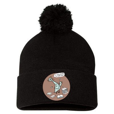 Pigeon So Many Books So Little Time It's Good Day To Read Book Piggie Gerald Pom Pom 12in Knit Beanie
