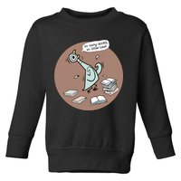 Pigeon So Many Books So Little Time It's Good Day To Read Book Piggie Gerald Toddler Sweatshirt