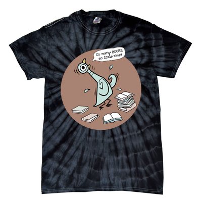 Pigeon So Many Books So Little Time It's Good Day To Read Book Piggie Gerald Tie-Dye T-Shirt