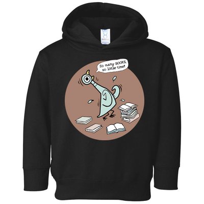 Pigeon So Many Books So Little Time It's Good Day To Read Book Piggie Gerald Toddler Hoodie