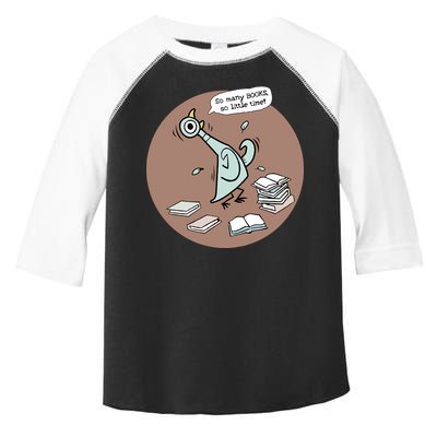Pigeon So Many Books So Little Time It's Good Day To Read Book Piggie Gerald Toddler Fine Jersey T-Shirt