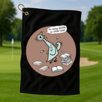 Pigeon So Many Books So Little Time It's Good Day To Read Book Piggie Gerald Golf Towel