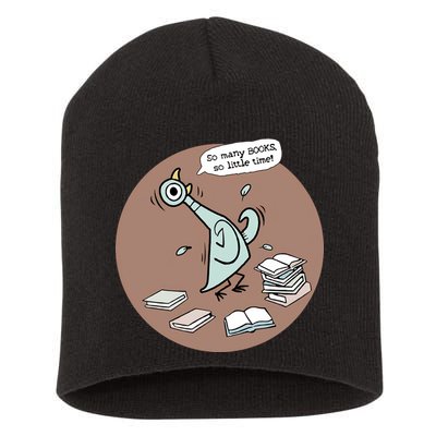 Pigeon So Many Books So Little Time It's Good Day To Read Book Piggie Gerald Short Acrylic Beanie