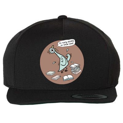 Pigeon So Many Books So Little Time It's Good Day To Read Book Piggie Gerald Wool Snapback Cap