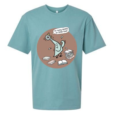 Pigeon So Many Books So Little Time It's Good Day To Read Book Piggie Gerald Sueded Cloud Jersey T-Shirt
