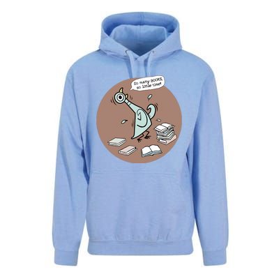 Pigeon So Many Books So Little Time It's Good Day To Read Book Piggie Gerald Unisex Surf Hoodie