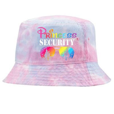 Princess Security Mom Dad Family Birthday Halloween Tie-Dyed Bucket Hat