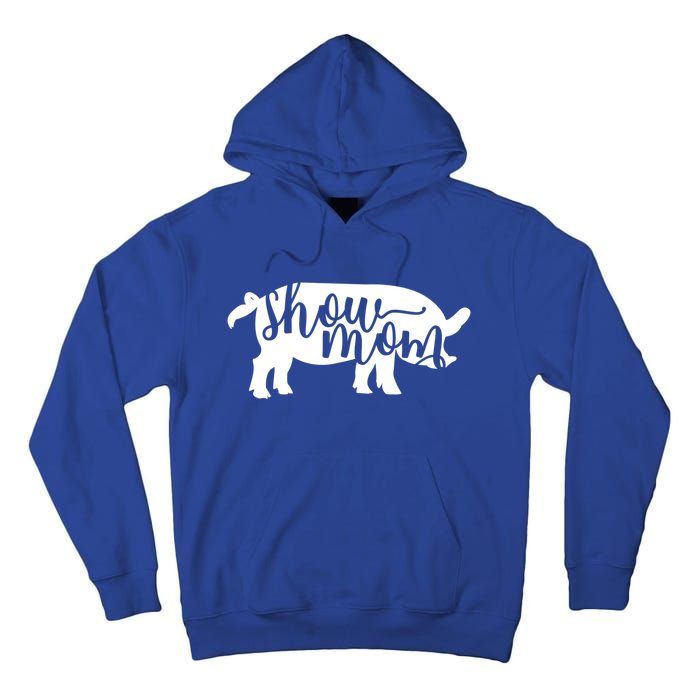 Pig Show Mom Gift Tall Hoodie