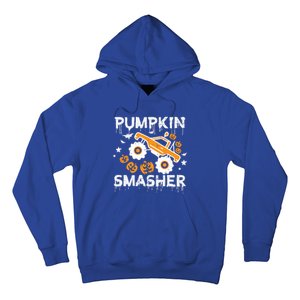 Pumpkin Smasher Monster Truck Halloween Gift Hoodie