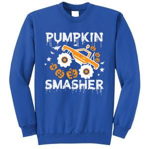 Pumpkin Smasher Monster Truck Halloween Gift Sweatshirt