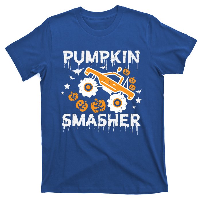 Pumpkin Smasher Monster Truck Halloween Gift T-Shirt