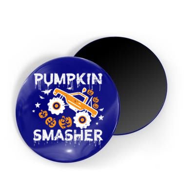 Pumpkin Smasher Monster Truck Halloween Gift Magnet