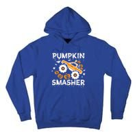 Pumpkin Smasher Monster Truck Halloween Gift Tall Hoodie