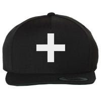 Plus Sign + Matching Alphabet, Numbers, And Symbols Math Wool Snapback Cap