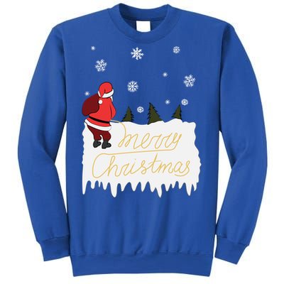 Peeing Santa Merry Christmas Ugly Christmas Xmas Great Gift Sweatshirt