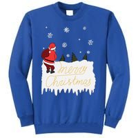 Peeing Santa Merry Christmas Ugly Christmas Xmas Great Gift Tall Sweatshirt