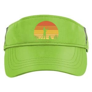 Paddle Surf Mother And Child Sunset Adult Drive Performance Visor