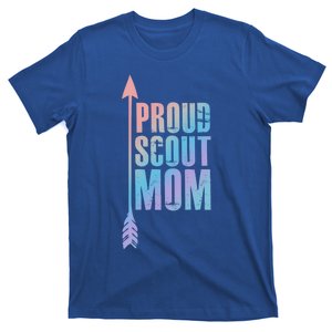 Proud Scout Mom Meaningful Gift Parent Mother Of Club Cool Gift T-Shirt