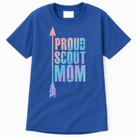 Proud Scout Mom Meaningful Gift Parent Mother Of Club Cool Gift Tall T-Shirt