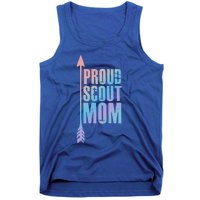 Proud Scout Mom Meaningful Gift Parent Mother Of Club Cool Gift Tank Top