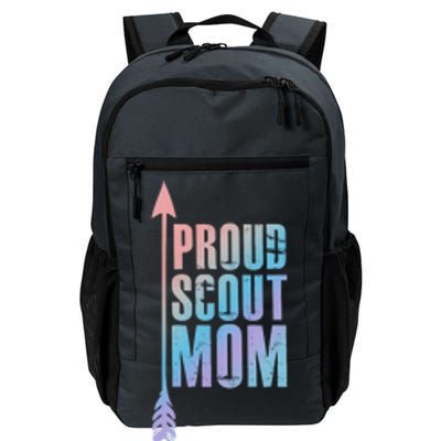 Proud Scout Mom Meaningful Gift Parent Mother Of Club Cool Gift Daily Commute Backpack