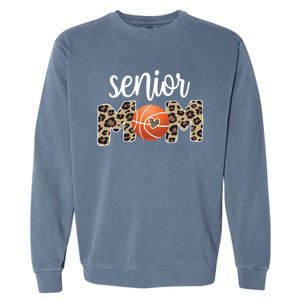 Proud Senior Mom Basketball Player Senior Mama Gift Garment-Dyed Sweatshirt