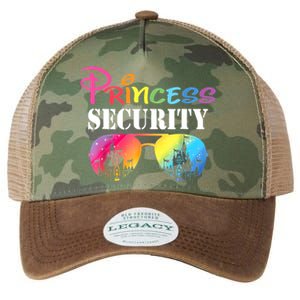 Princess Security Mom Dad Family Birthday Halloween Funny Legacy Tie Dye Trucker Hat