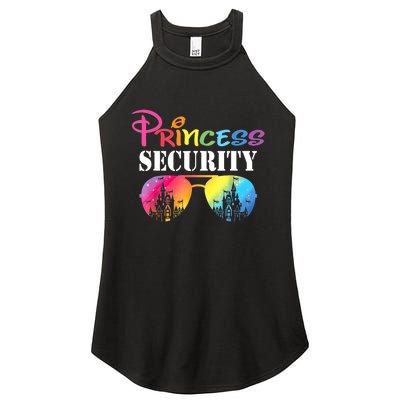 Princess Security Mom Dad Family Birthday Halloween Funny Women’s Perfect Tri Rocker Tank