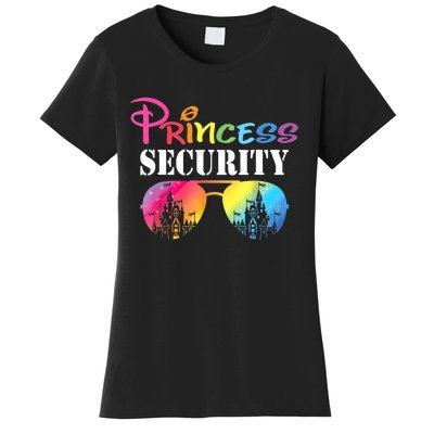 Princess Security Mom Dad Family Birthday Halloween Funny Women's T-Shirt