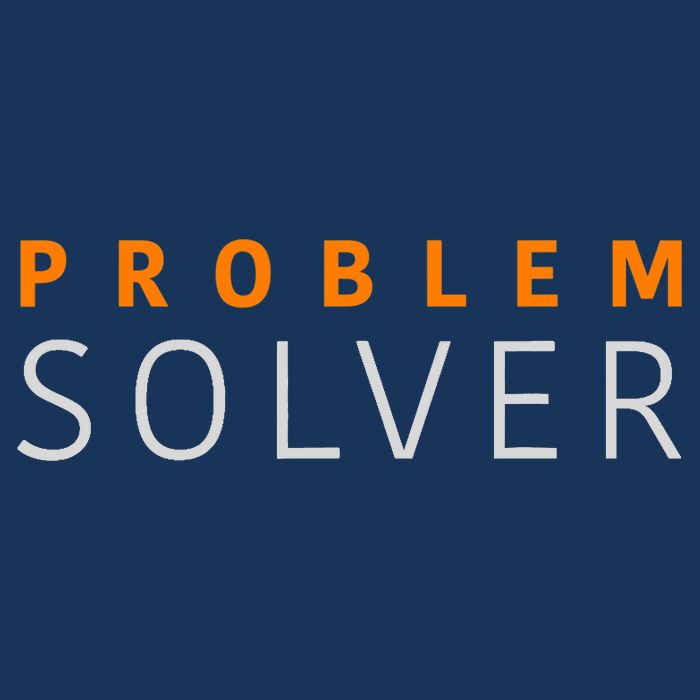 Problem SOLVER Mood Top Confident Positive Attitude Quote 7-Panel Snapback Hat