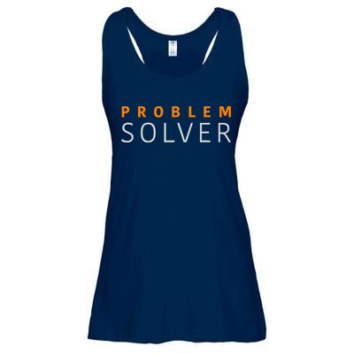 Problem SOLVER Mood Top Confident Positive Attitude Quote Ladies Essential Flowy Tank