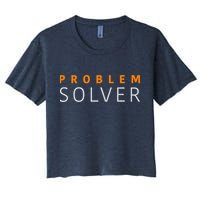 Problem SOLVER Mood Top Confident Positive Attitude Quote Crop Top