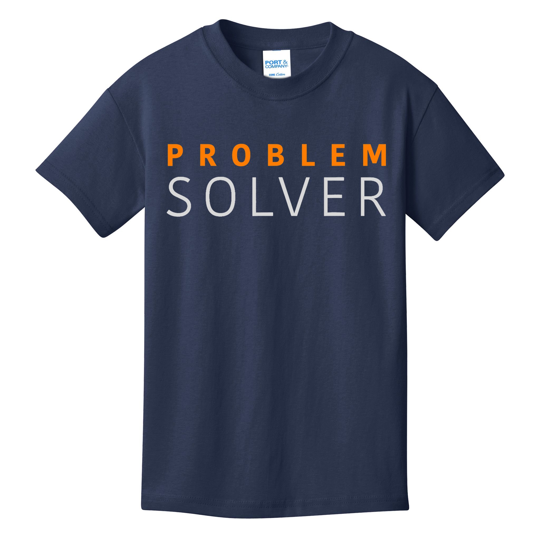 Problem SOLVER Mood Top Confident Positive Attitude Quote Kids T-Shirt