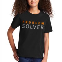 Problem SOLVER Mood Top Confident Positive Attitude Quote Kids T-Shirt