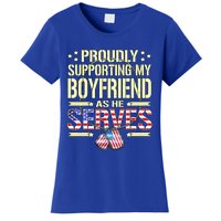 Proudly Supporting My Friend As He Serves Army Friend Great Gift Women's T-Shirt