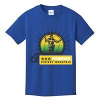 Powder Spring Mountain Skiing Ski Gift Cute Gift Kids T-Shirt