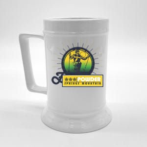 Powder Spring Mountain Skiing Ski Gift Cute Gift Beer Stein