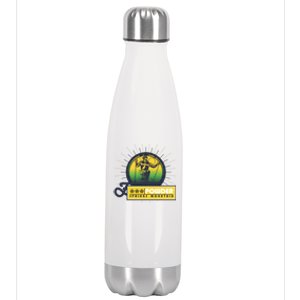 Powder Spring Mountain Skiing Ski Gift Cute Gift Stainless Steel Insulated Water Bottle