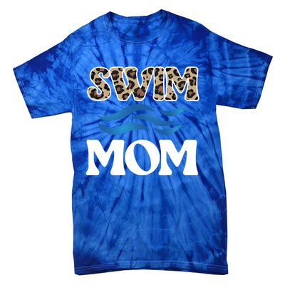 Proud Swim Mom Of A Swimmer Mother Swimming Mom Gift Tie-Dye T-Shirt