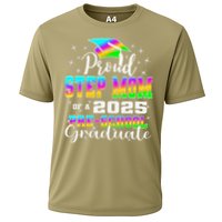 Proud Step Mom of Preschool Graduate 2025 Graduation Cooling Performance Crew T-Shirt