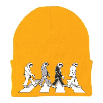 Parody Sloths Music Knit Cap Winter Beanie