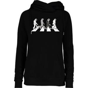 Parody Sloths Music Womens Funnel Neck Pullover Hood