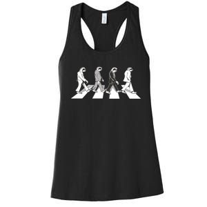 Parody Sloths Music Women's Racerback Tank