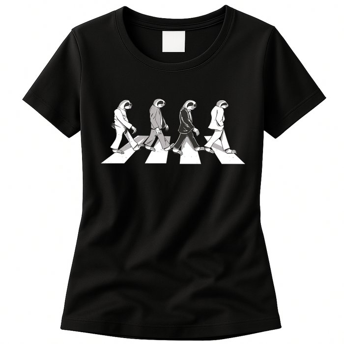 Parody Sloths Music Womens T-Shirt