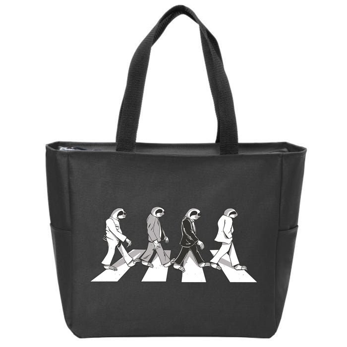 Parody Sloths Music Zip Tote Bag