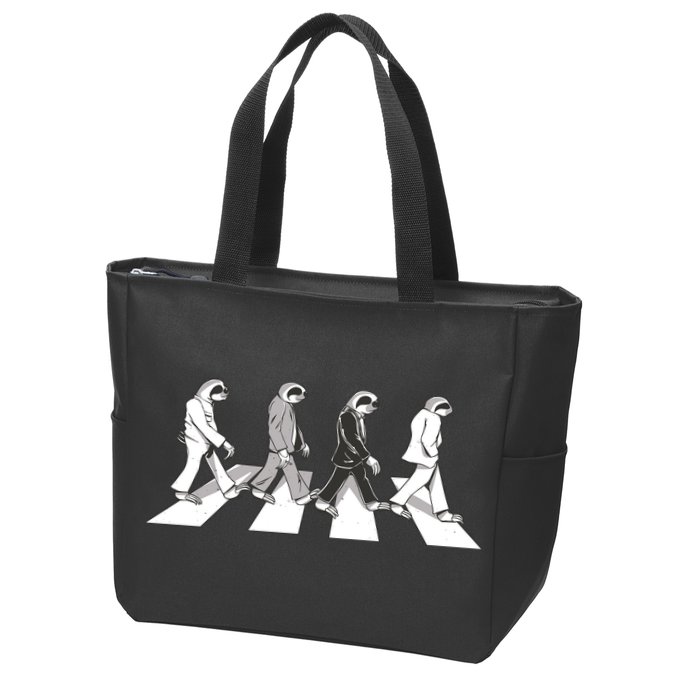 Parody Sloths Music Zip Tote Bag