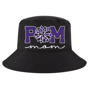 Pom Squad Mom For Dance Cheer Spirit Squad Purple Gift Cool Comfort Performance Bucket Hat