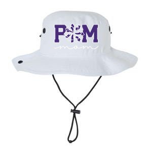 Pom Squad Mom For Dance Cheer Spirit Squad Purple Gift Legacy Cool Fit Booney Bucket Hat