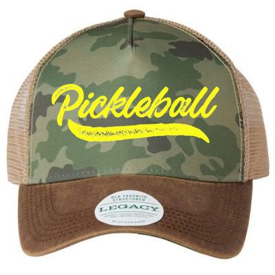 Pickleball Squad Match Retro Vintage Pickleball Legacy Tie Dye Trucker Hat